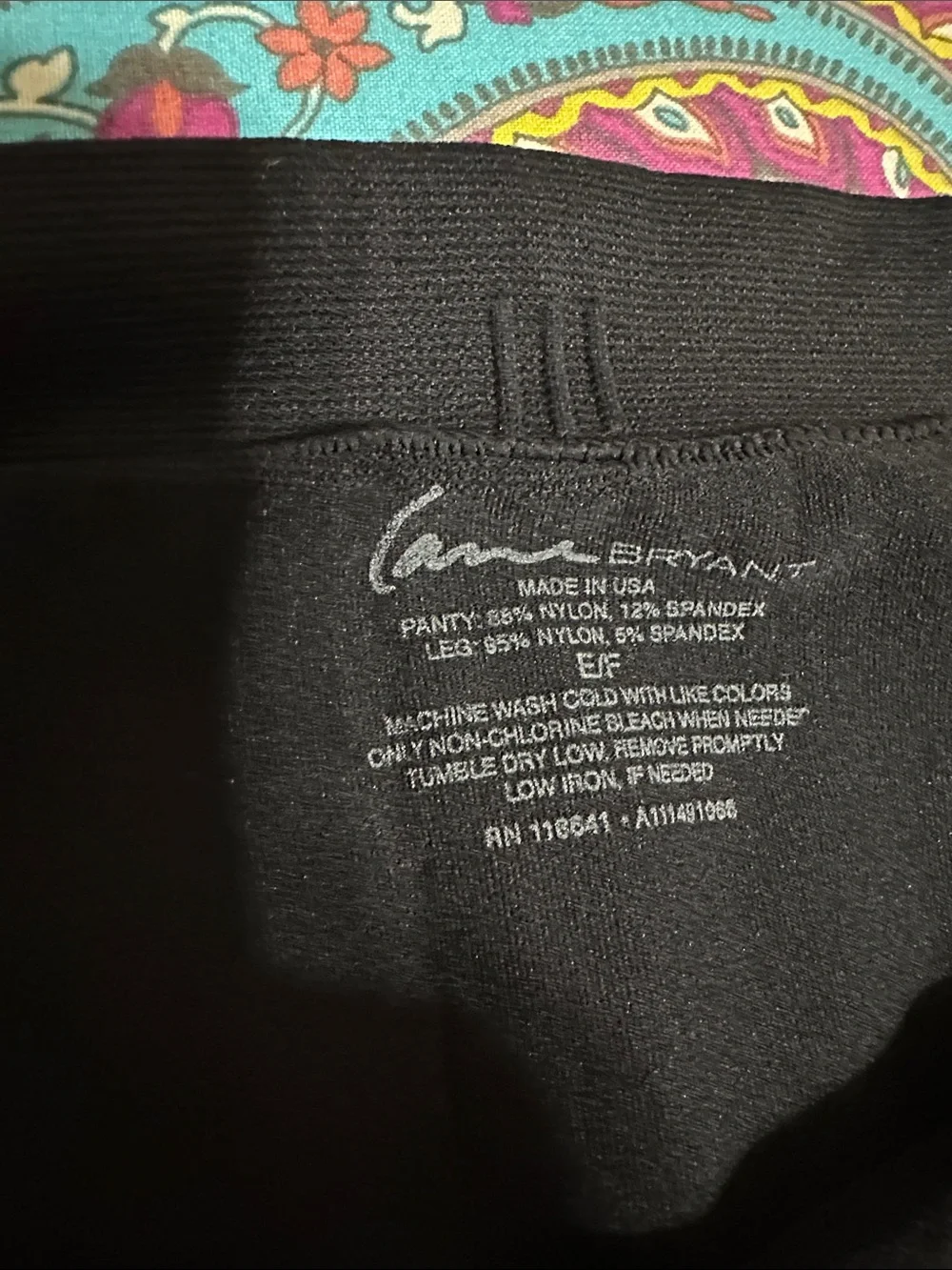 Lane Bryant Black Footless Tights E/F